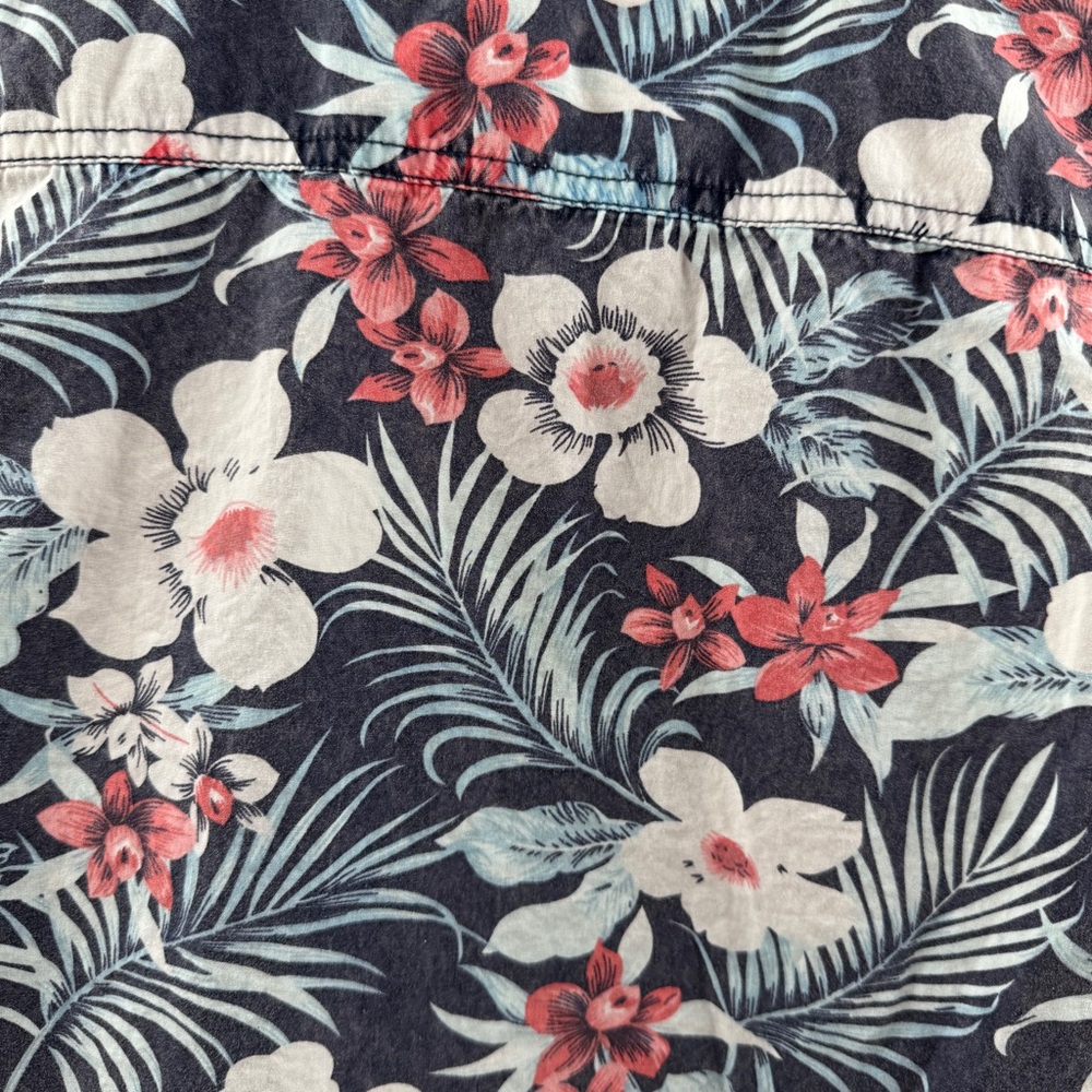 Buffalo David Bitton Tropical Floral Button Down Shirt Men’s Size Small - Picture 7 of 7